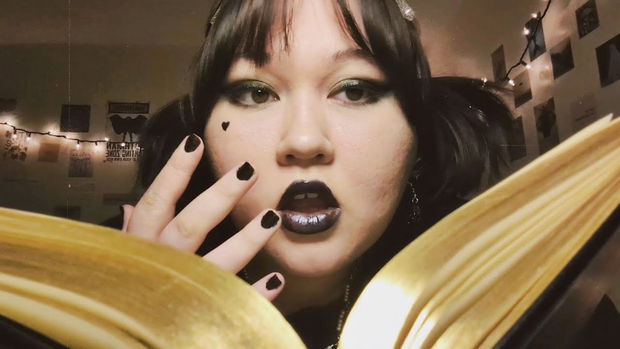 Goth Bestie Reads you Poetry to help you Sleep 😴 🦇 (ASMR Roleplay)