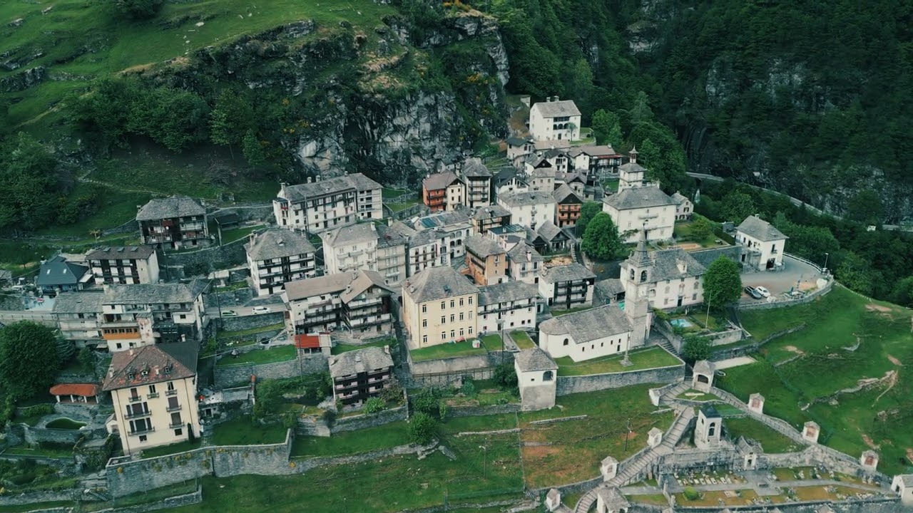 Valle Onsernone | Comologno | Switzerland Drone Flight 4K