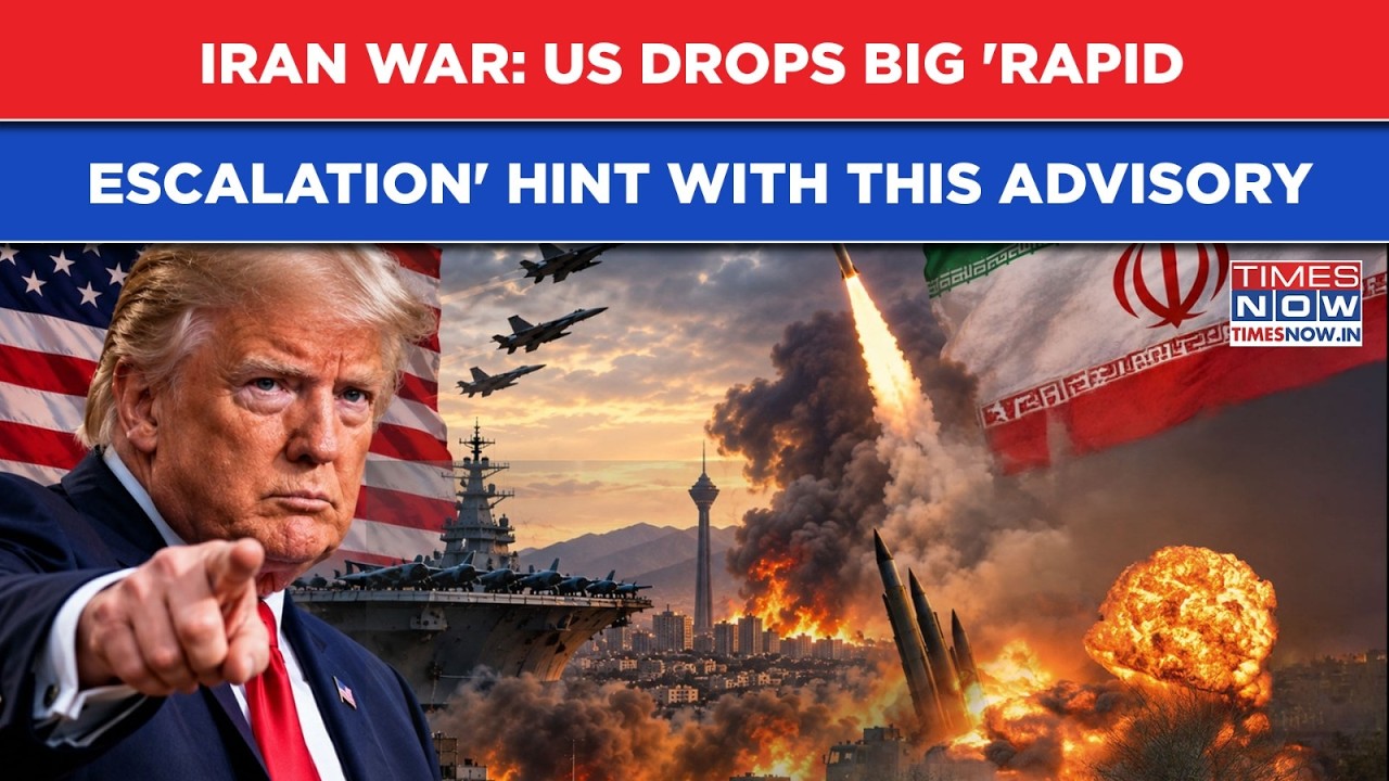 Iran War: 'Leave...', US Drops 'Rapid Escalation' Hint With Emergency Advisory As IRGC Dares Trump