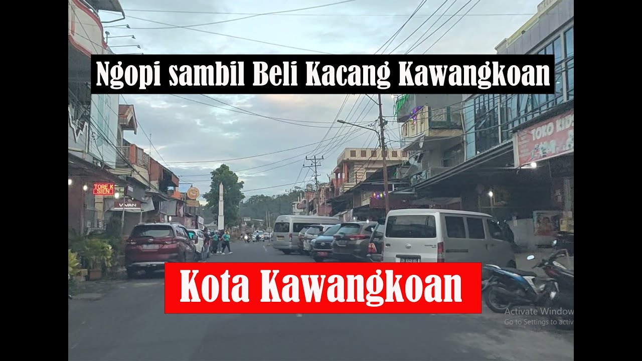 Kacang Kawangkoan oleh oleh spesial dari Minahasa | menikmati enaknya Kopi Kawangkoan