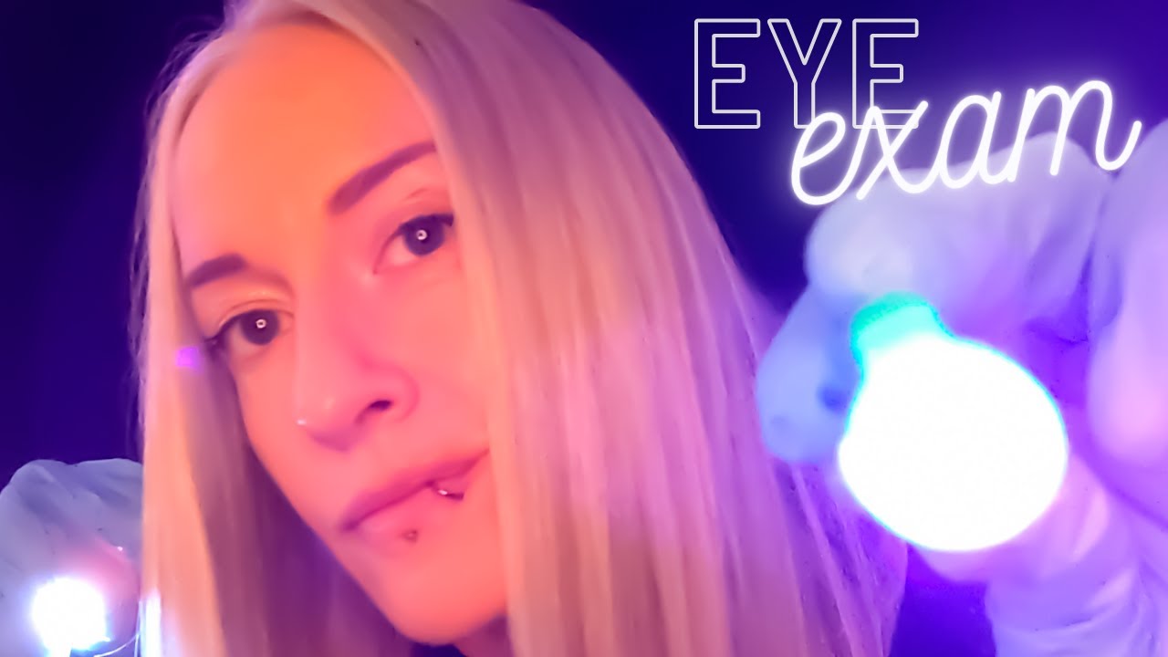 ASMR | Eye Exam ✨ (Intense Light Triggers)