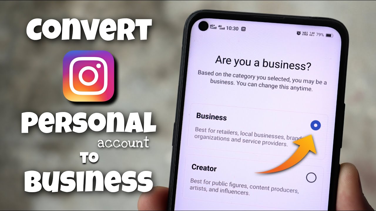 How to Convert Personal Account to Business Account on Instagram