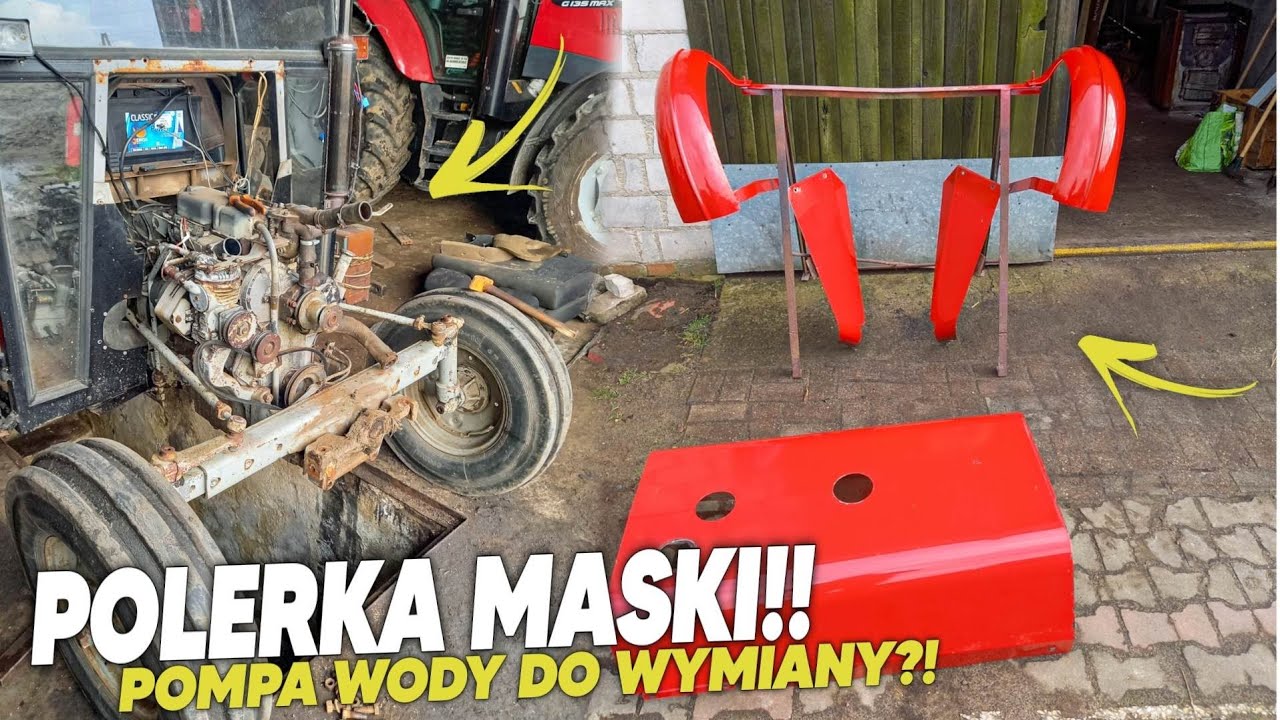 NIEMENÓWKA#23🔥Polerka Maski MF!🔥Wymiana Pompy! Romeo Księdzem...?🚜