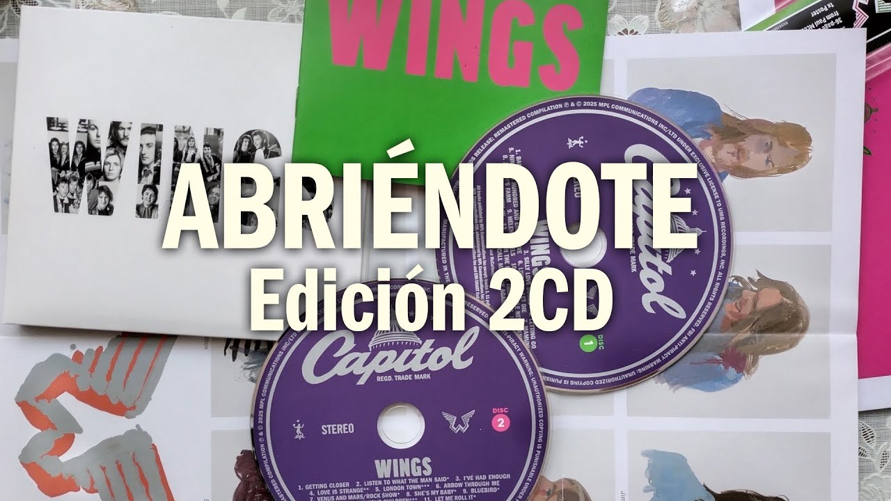 Unboxing WINGS (The definitive self-titled collection) &middot; Edici&oacute;n 2CD