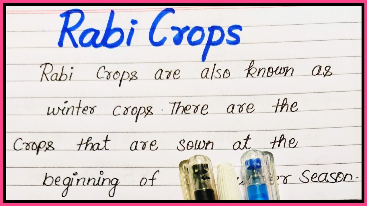 Definition of rabi crops in english | Rabi crops kise kahte hai | What are Rabi crops