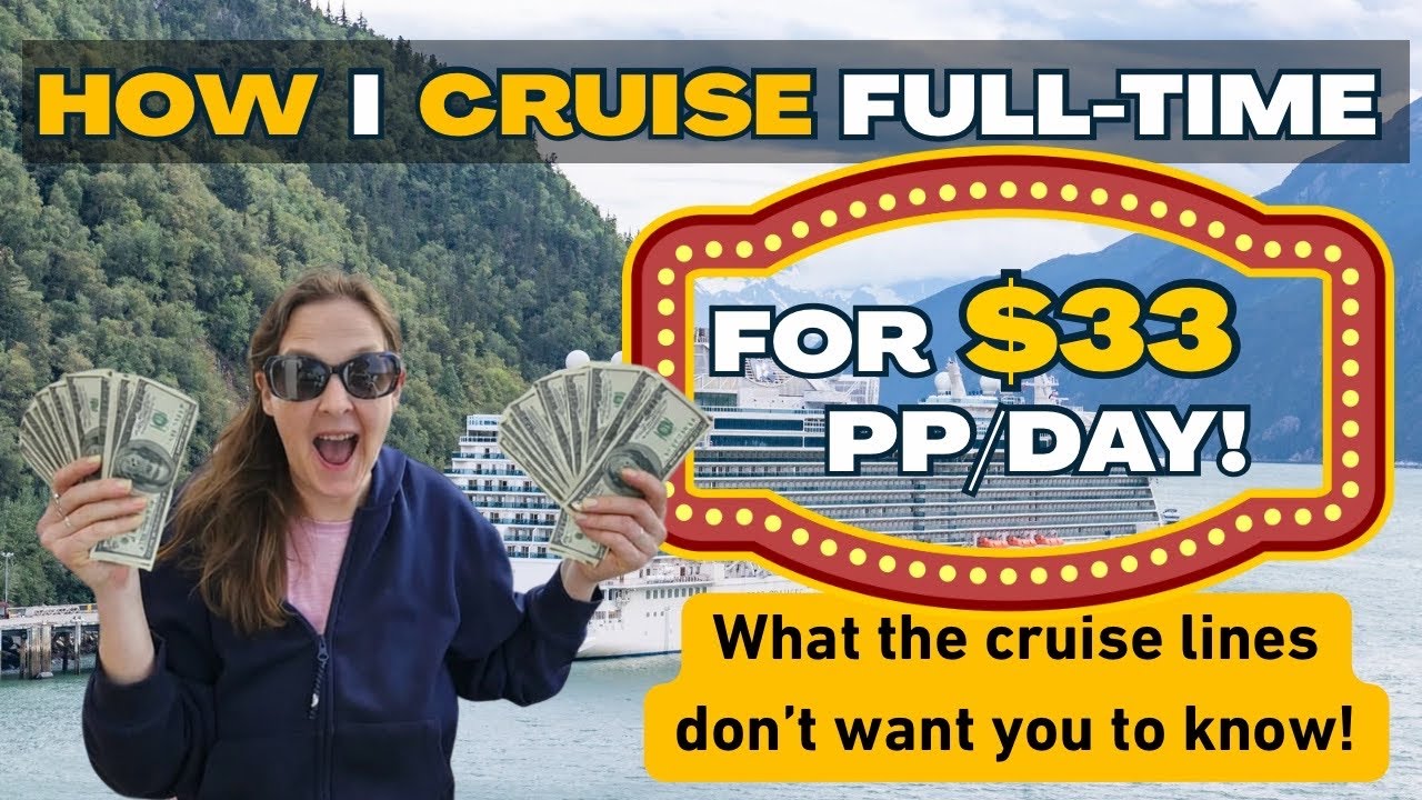 How my husband and I live on cruise ships full-time for $33pp/day: Full cost breakdown & strategy 