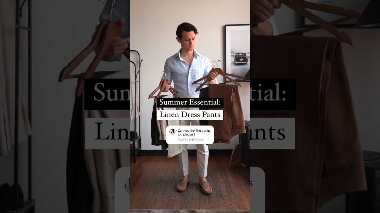 Linen Dress Pants Summer Essential For men || Today's Gentlemen ||Men's  Fashion ||#mensfashion