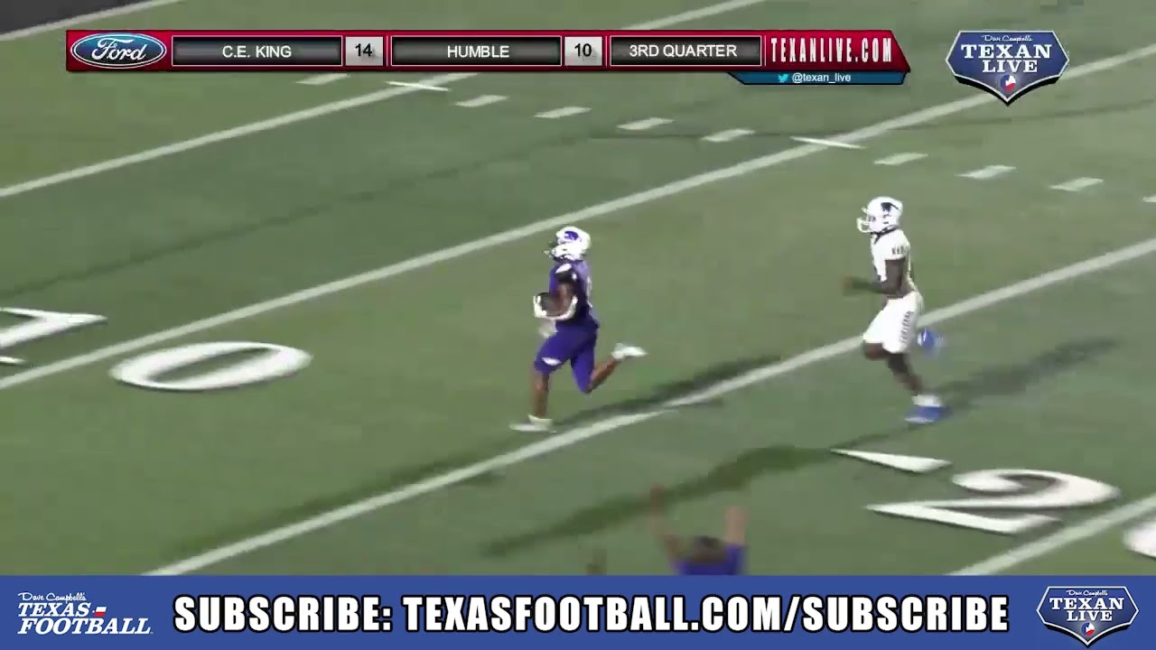 Humble vs CE King Football Highlights - 9/22/2023