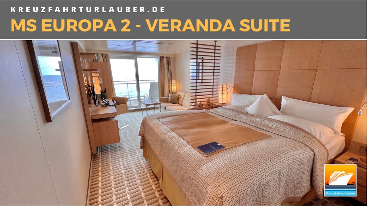 MS EUROPA 2 - Veranda Suite mit 35qm2 im Detail - Hapag-Lloyd Cruises