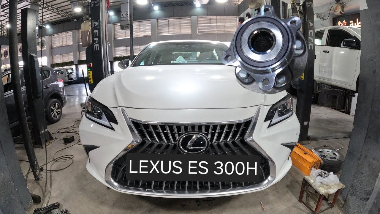front wheel hub bearing replacement .... lexus es 300h