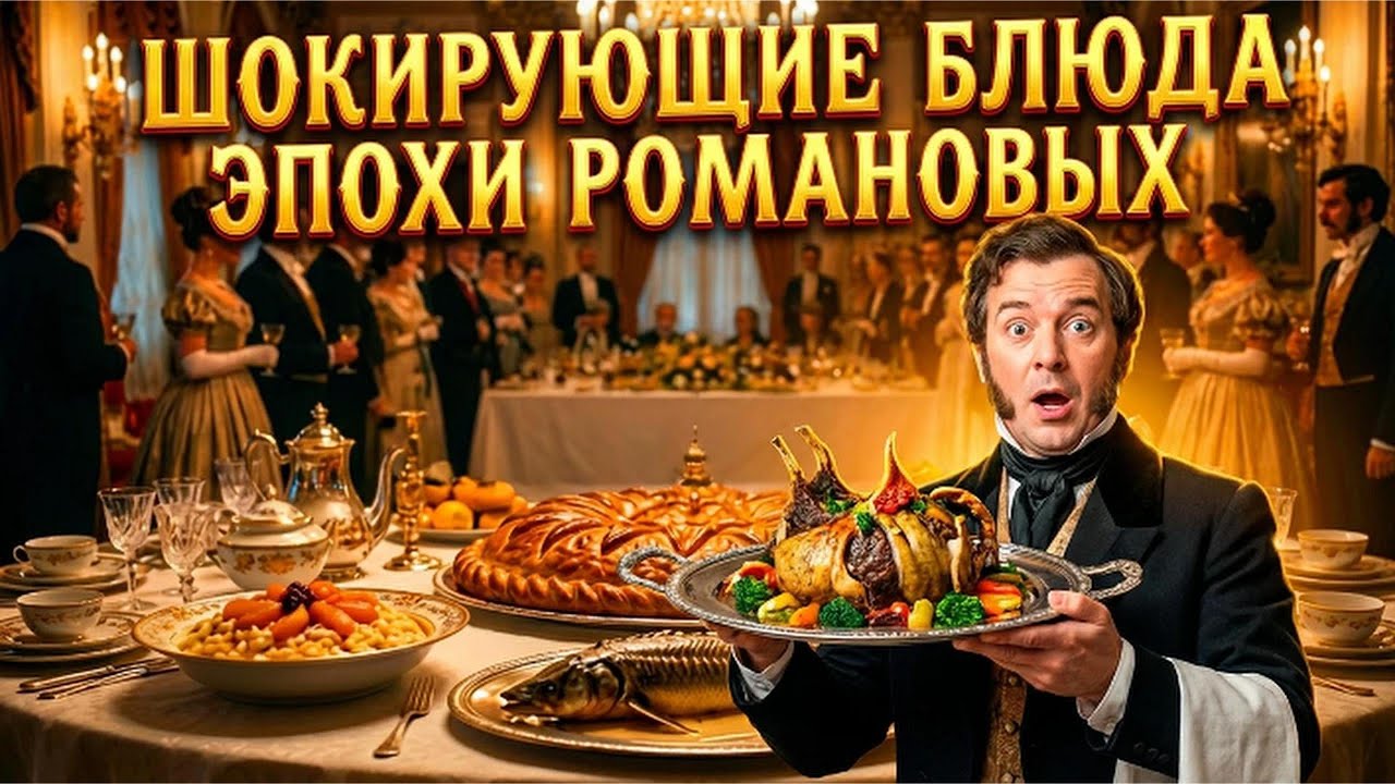 ШОКИРУЮЩИЕ БЛЮДА ЭПОХИ РОМАНОВЫХ