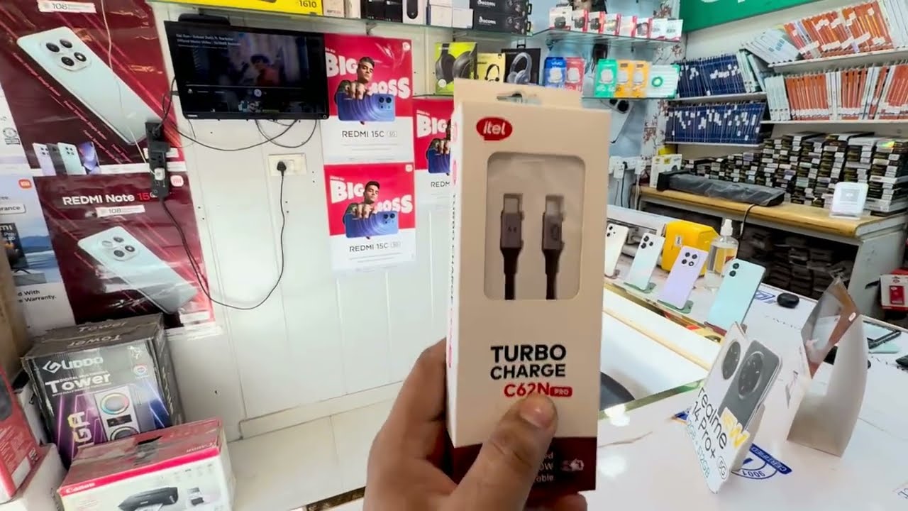 Sabse Sasta aur Tikau Type-C to C Cable? Itel Turbo Charge C62N Pro #viralvideos 
