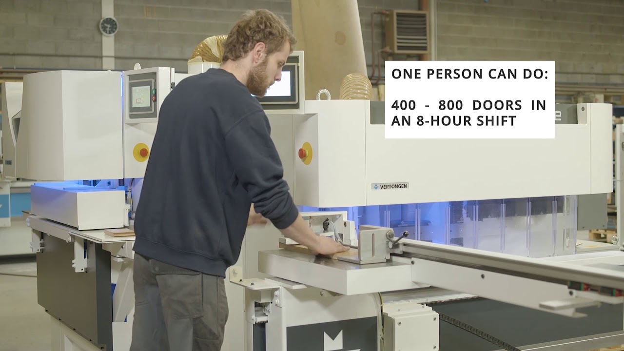 New technology to manufacture Kitchen Cabinet Doors from Vertongen