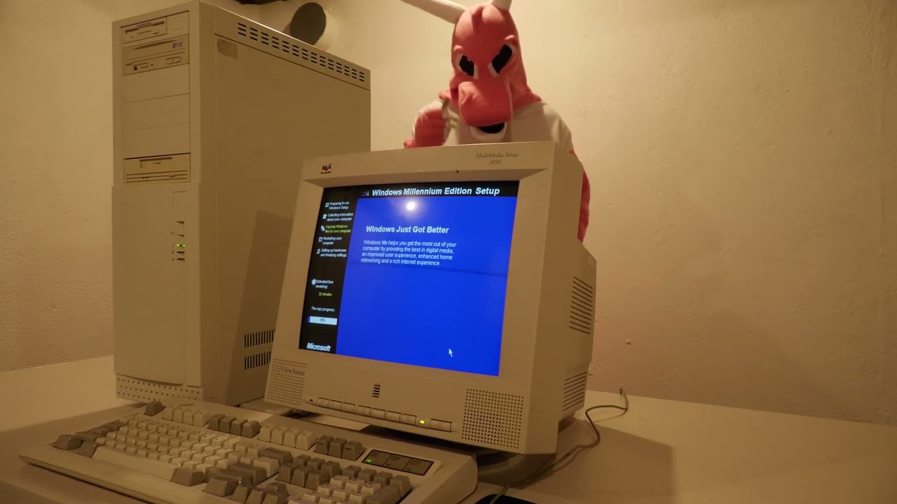 Get ready to install Windows ME your all time favorite OS in the BACKROOMS #FebMEary