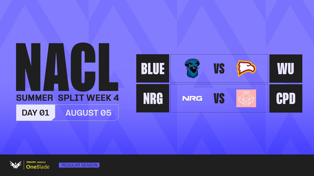BLUE vs WU | NRG vs CPD | Summer Split | Regular Season | W4 D1 | Bo3