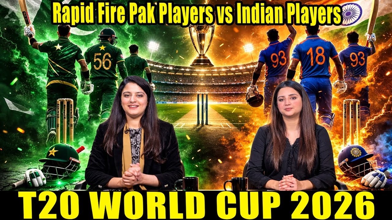 Rapid Fire Pak Players vs Indian Players| Player Of The Tournament| T20 World Cup 2026