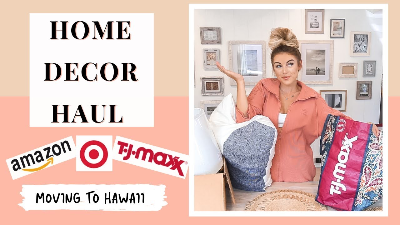 New Home Decor Haul | Moving To Hawaii