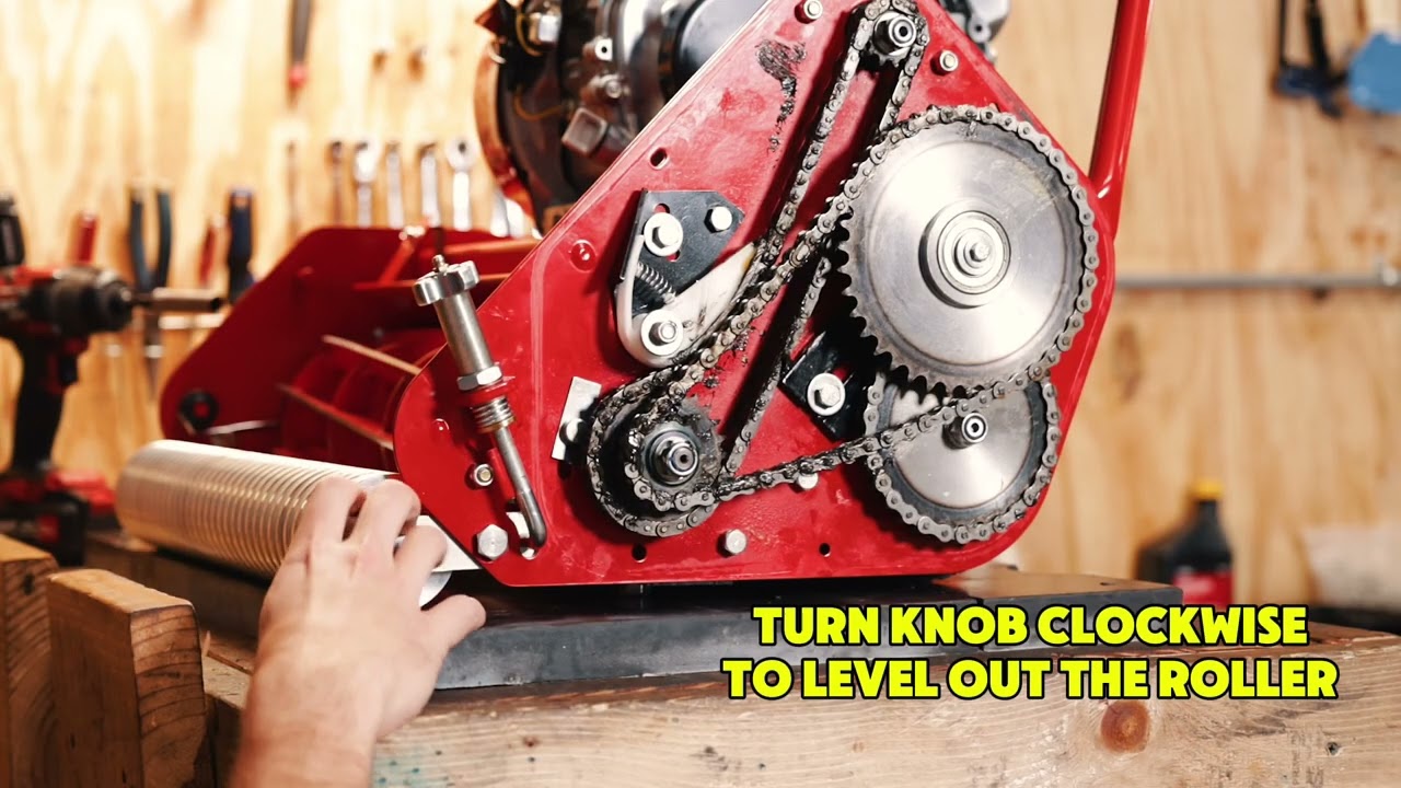 How to Level the Front Roller - Rolux X & S Series