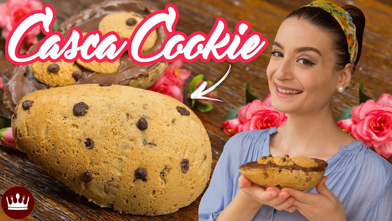 Ovo com CASCA DE COOKIE (tendência Páscoa 2019) - Cozinha do Bom Gosto - Gabi Rossi