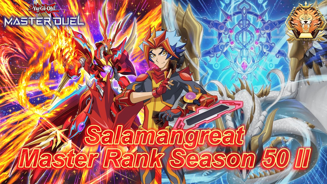 Let's try Salamangreat Mitsurugi/Master Rank Gameplay & Deck list [Yu-Gi-Oh! Master Duel] Season 50