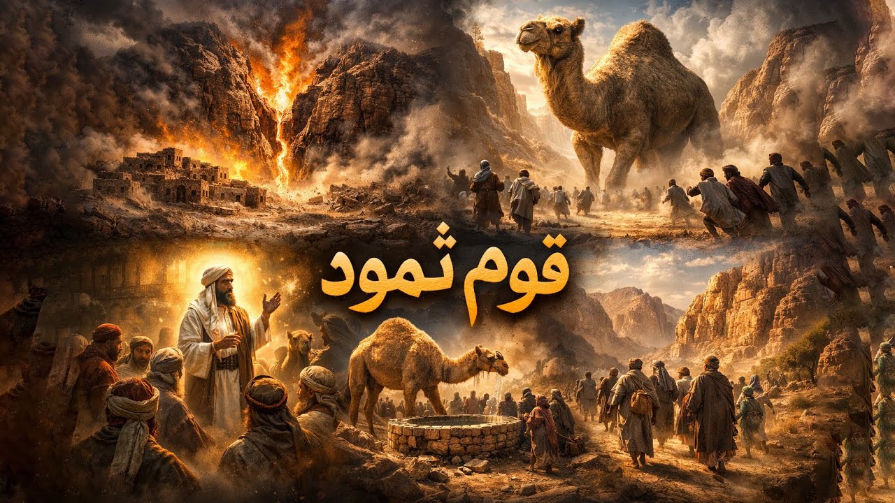 قوم ثمود | Qawm Thamud – The Miracle Camel & Allah’s Punishment | قصة إيمان