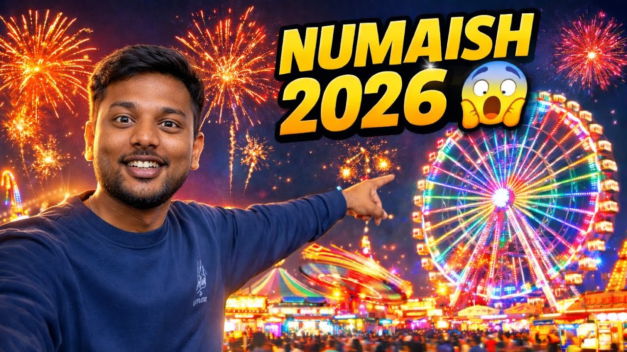 Hyderabad’s CRAZIEST Numaish Exhibition 2026 😱 Full Tour! #subscribe #like #share #dailyvlog #fyp 