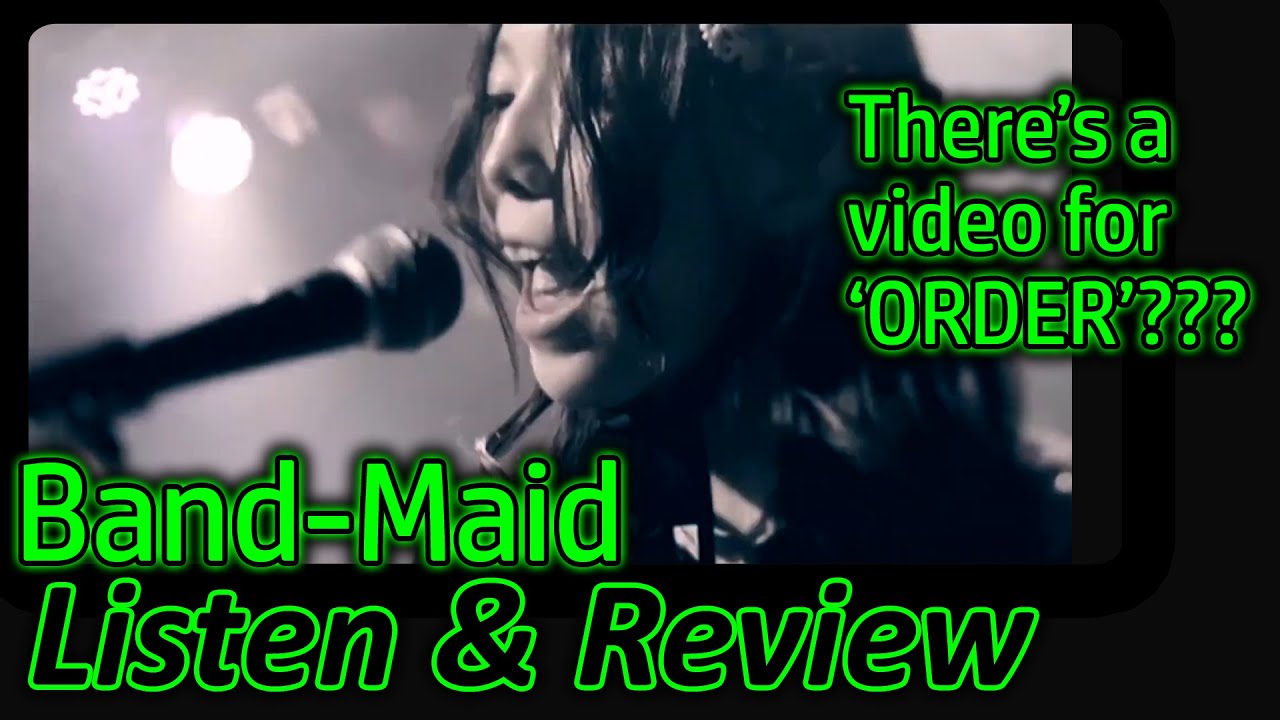 Music Video Reaction: 'ORDER' by @BANDMAID  (2016)