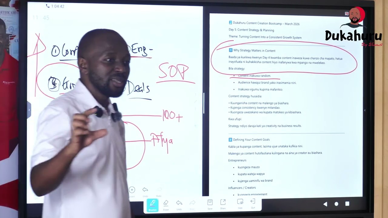 DUKAHURU MARCH BOOTCAMP