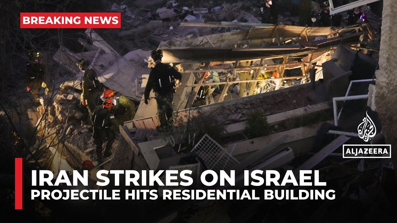 Building heavily damaged, at least 10 injured in Israel&rsquo;s Haifa after Iranian missile attack