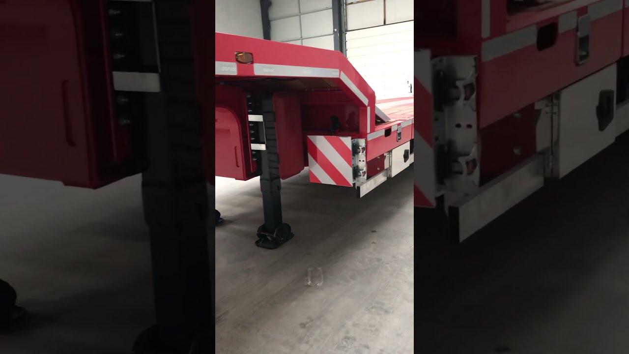 Ready in Stock! 4 axle Lowbed.