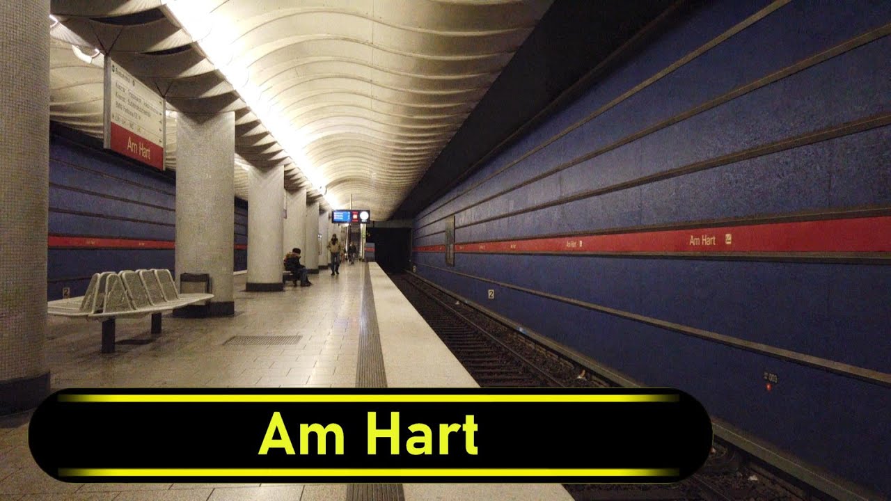 U-Bahn Station Am Hart - Munich 🇩🇪 - Walkthrough 🚶