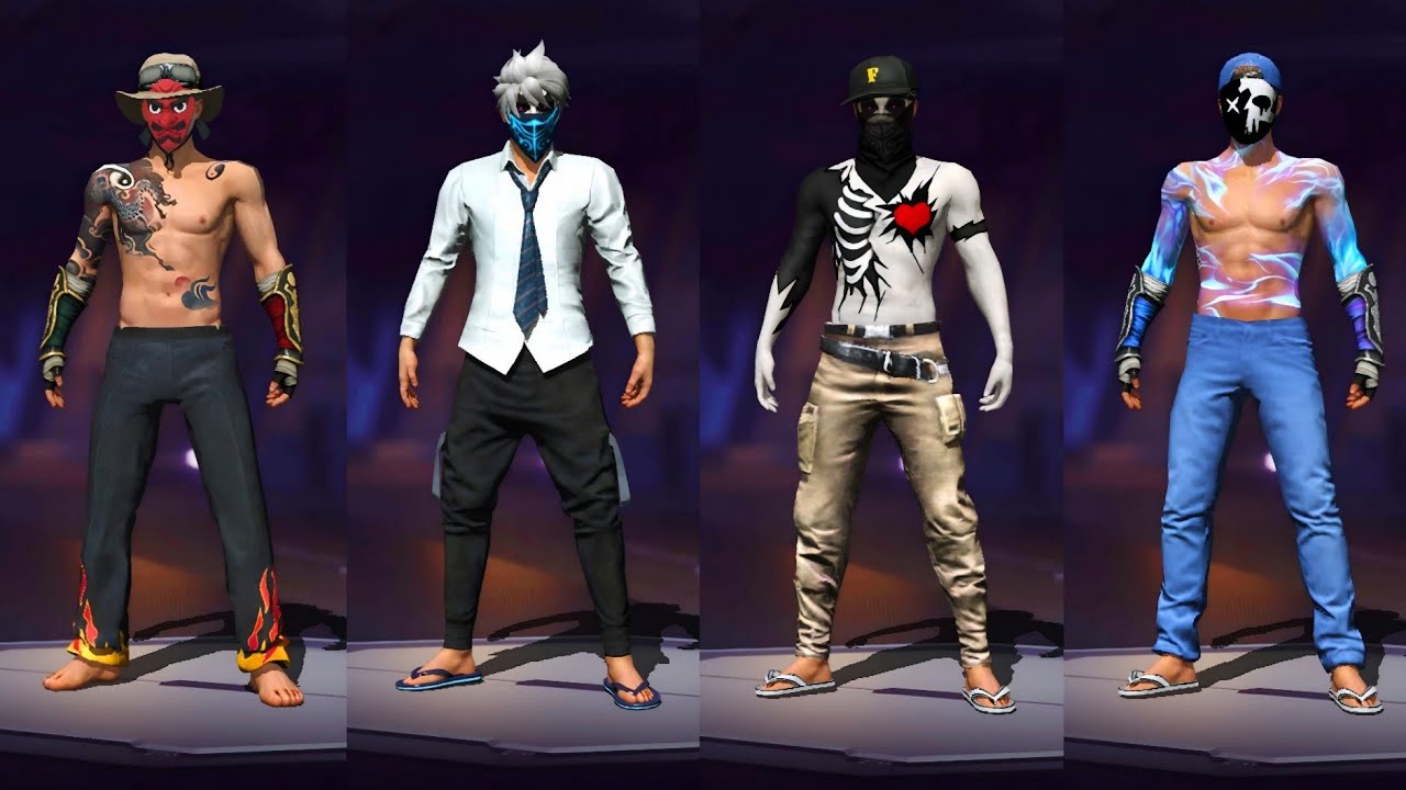 SKIN DE INSTAPLAYER &bull; MELHORES COMBINA&Ccedil;&Otilde;ES DE ROUPAS NO FREE FIRE 