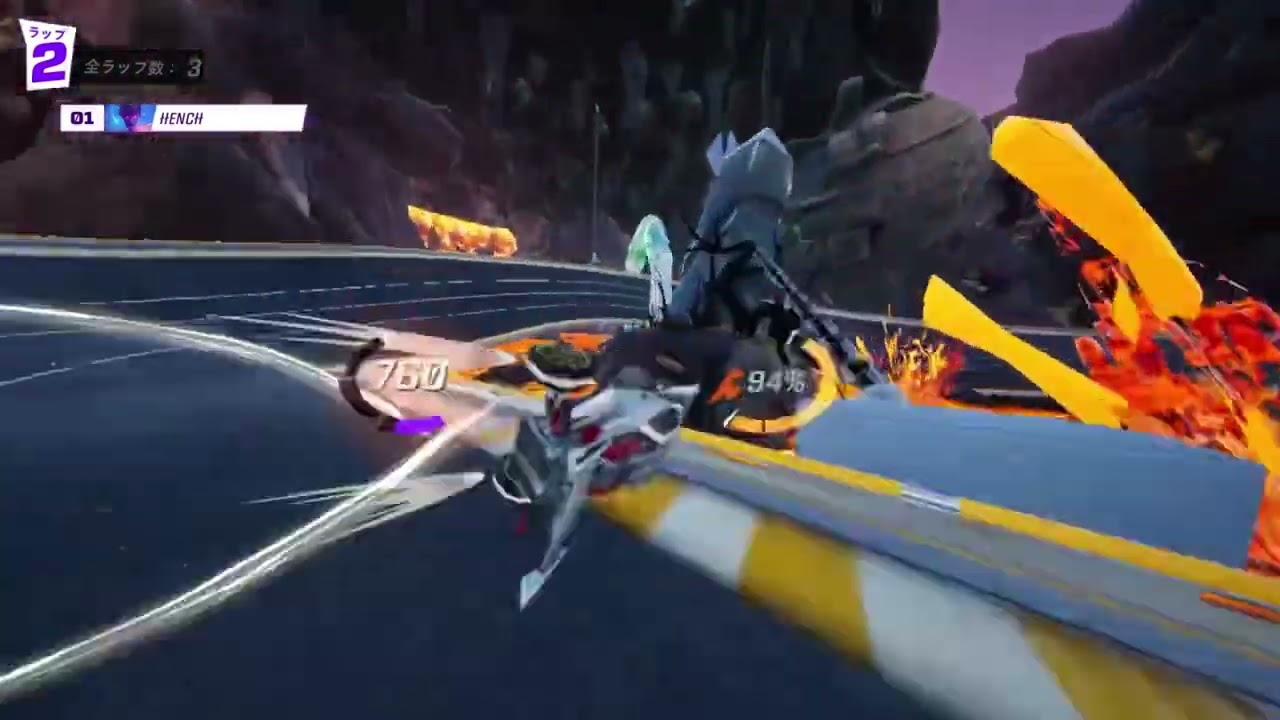 WR   Obsidian   2:15.634(bad run)   Rocket Racing