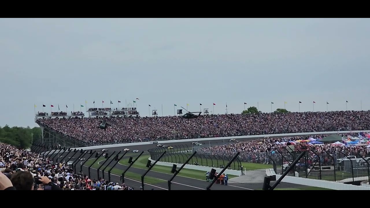 2025 Indianapolis 500: 160th SOAR (Night Stalkers) MH-60 Pacelap Flyover
