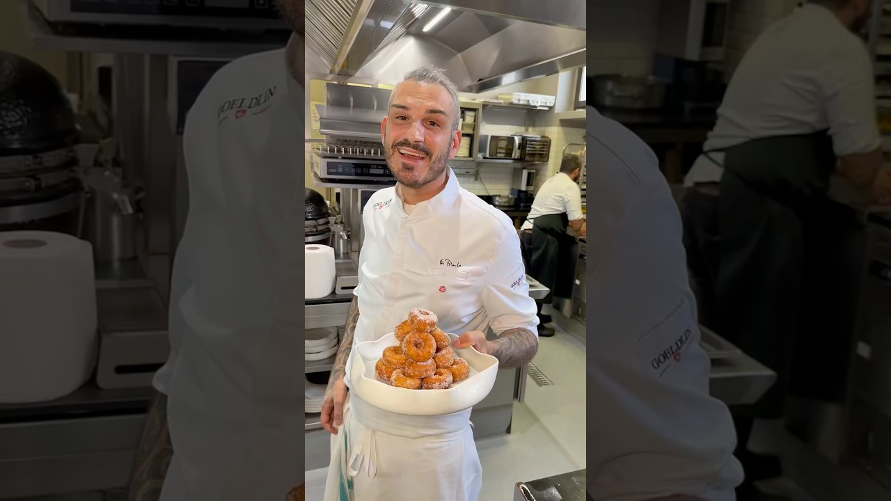LE GRAFFE NAPOLETANE 👀🥰 #graffe #dolcenapoletano #napoli #ristorantestellato