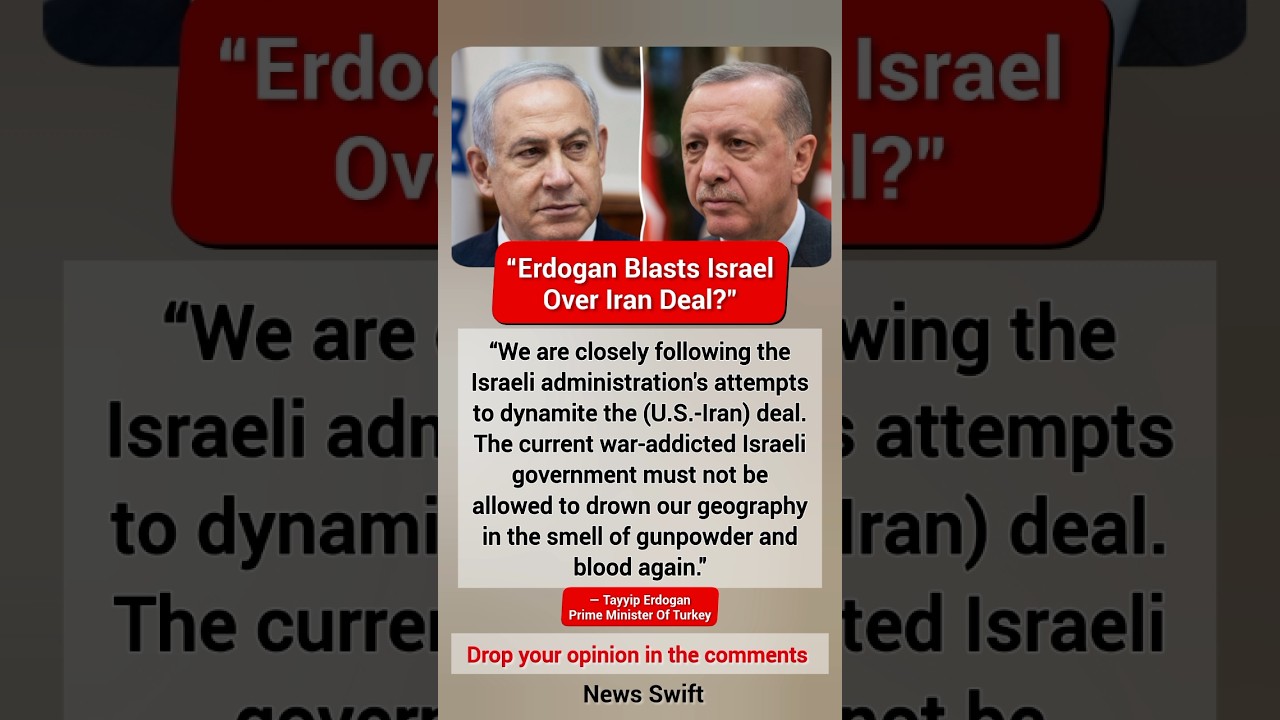 Erdogan WARNS Israel 