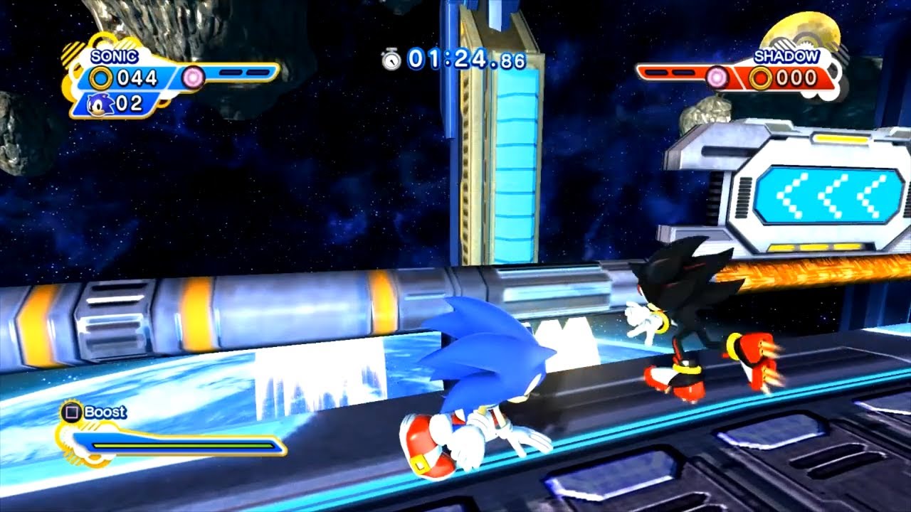 Some normal Sonic gameplay.