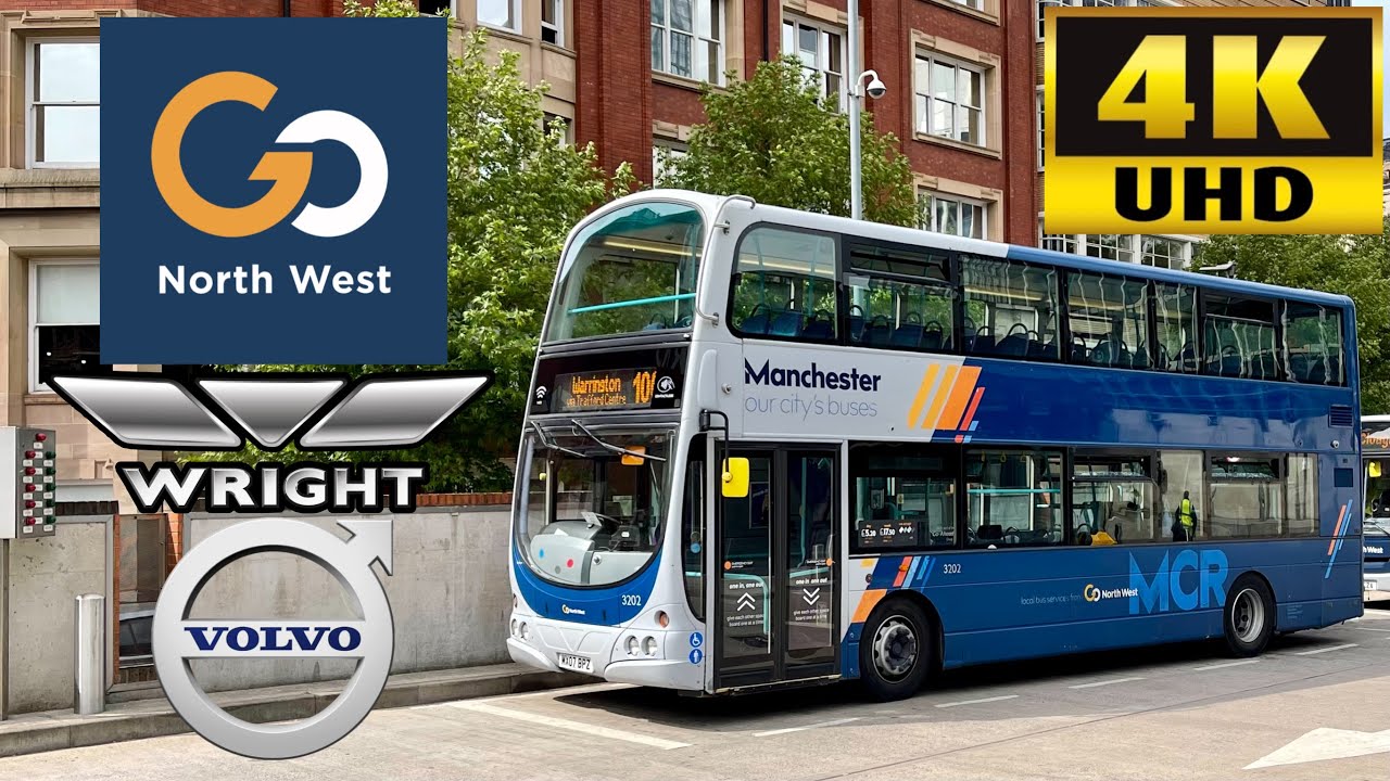 [Go North West: 100 Manchester to Warrington] Wright Eclipse Gemini Body Volvo B9TL (3202/MX07BPZ)