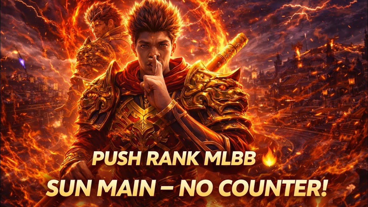 Live PUSH RANK MLBB !!