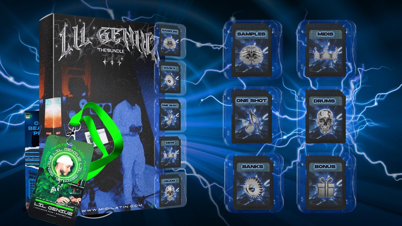 [10 Packs] Bundle de Reggaeton (Bundle de Drum Loops, One Shots, Samples, Midis, Presets & M&aacute;s)