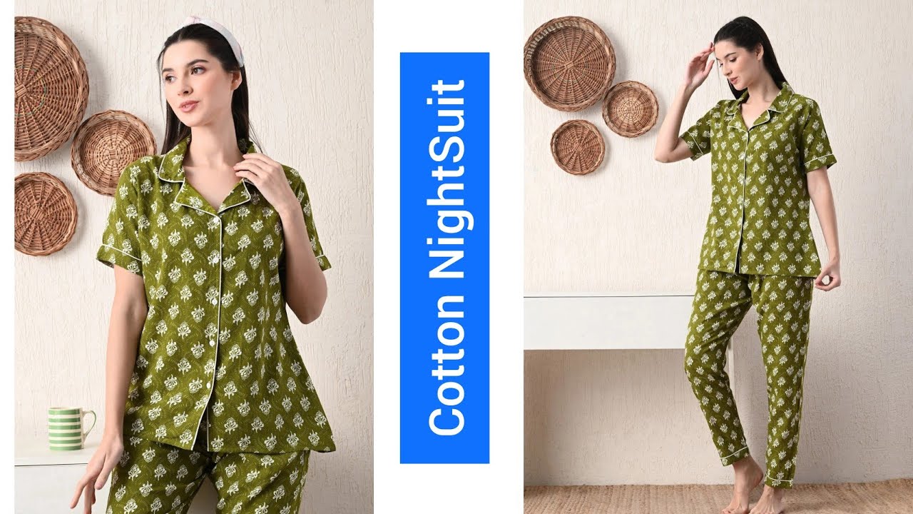 Summer Nightsuit Review/ Flipkart Cotton Night dress #women #summerlifestyle #nightwear #review