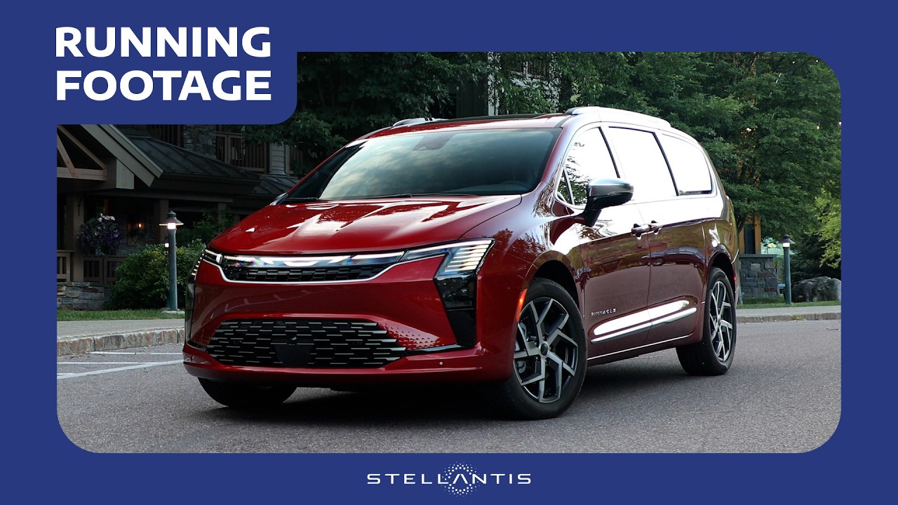 2027 Chrysler Pacifica Pinnacle | Running Footage and Beauty Shots