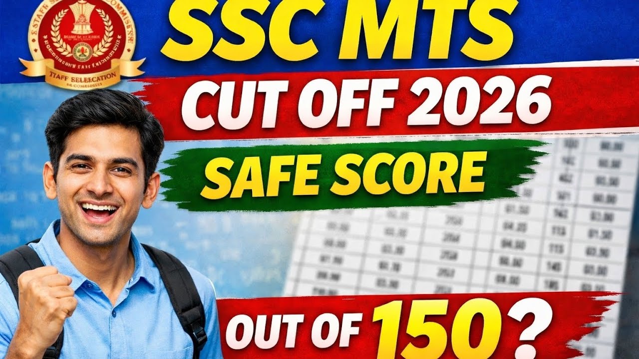 SSC MTS 2026 Expected Cut Off  Safe Score Out of 150 | #normalization #ssc #mts #cutoff 