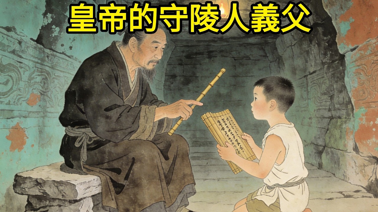 老守陵人撿到一個被狼叼走的孩子，在皇陵地底教他識字練武十八年；5年後少年成新皇帝，而守陵人被惡霸欺淩，此時少年：「誰敢動我義父，誅九族！」#民間故事 #故事頻道 #感人故事 #感人故事 #情感