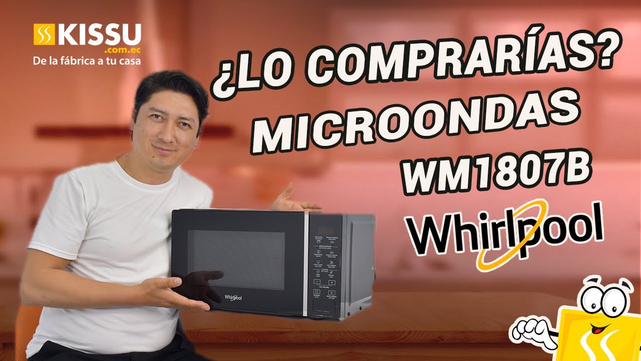 🔥 ¿Vale la pena el microondas WHIRLPOOL WM1807B ?