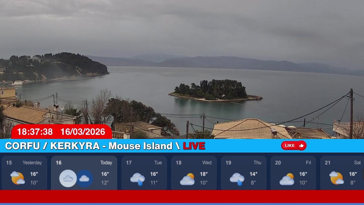 Corfu / Kerkyra, Greece LIVE
