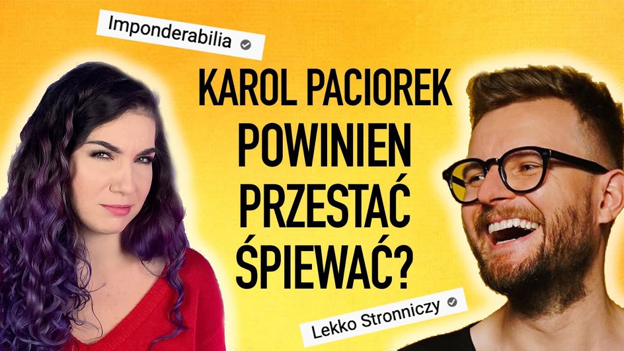 Jak śpiewa Karol Paciorek?🤨
