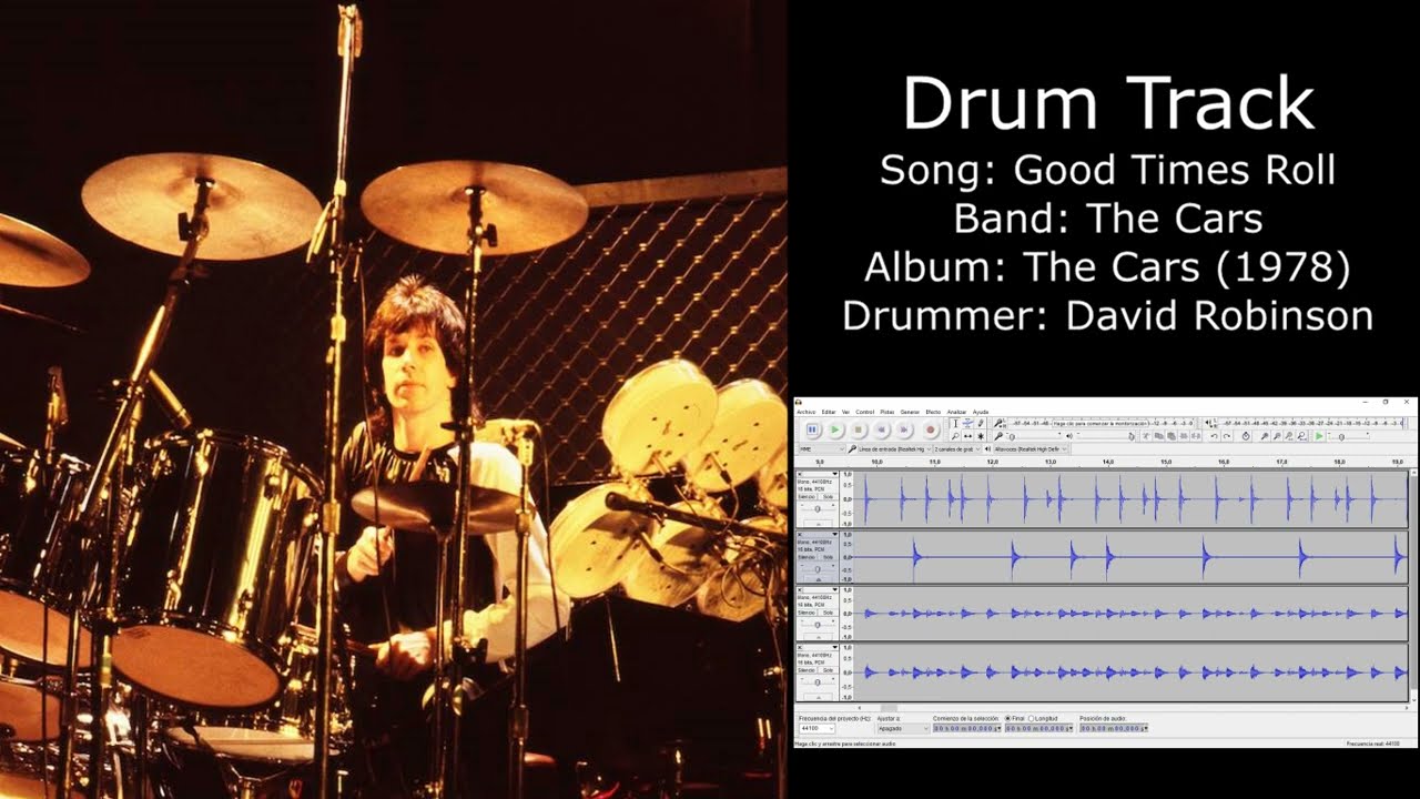 Good Times Roll (The Cars) • Drum Track