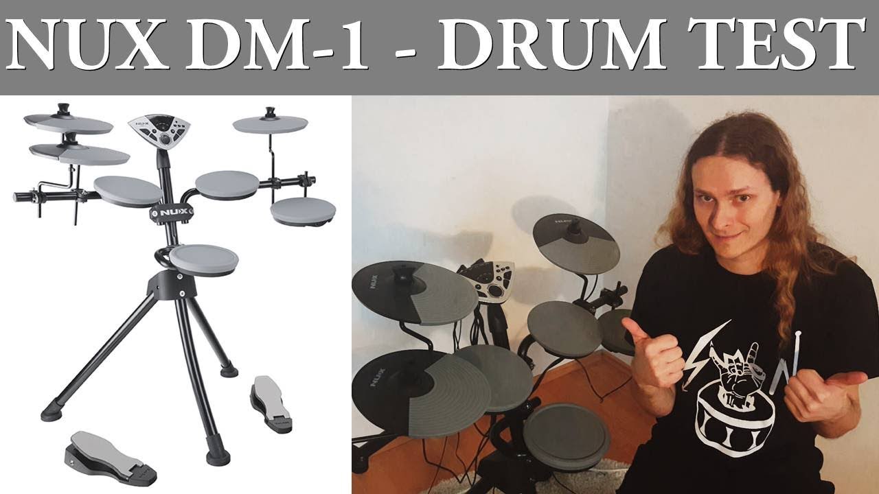 #NUX DM-1 #drum test - Review by Bobnar Simon