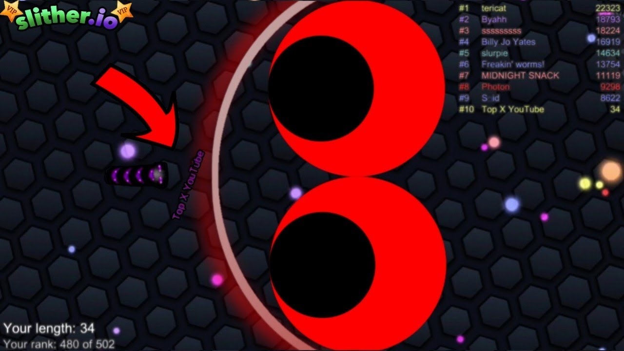 Slither.io A.I. Enderman Minecraft Vs Giant Snakes - Epic Skin Slitherio Vip Best Gameplay - Record